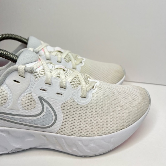 Nike Renew Ride 2 Womens Running CU3508-105 Sz 9M White/Grey/Blush VGUC! - Picture 5 of 15